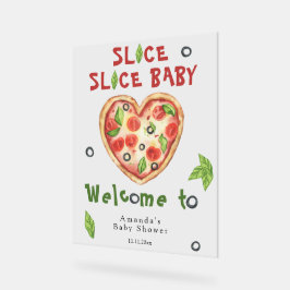 Señal Acrílica Slice, Slice Baby - Fiesta de bebé con acuarela