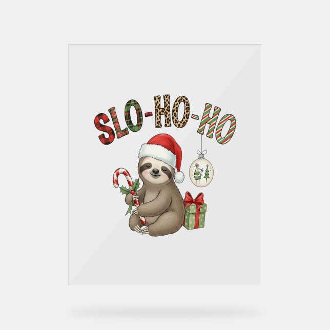Señal Acrílica Sloth Design Sloth (Anverso)