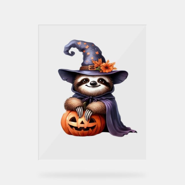 Señal Acrílica Sloth Halloween Outfit Classic T-Shirt (Anverso)
