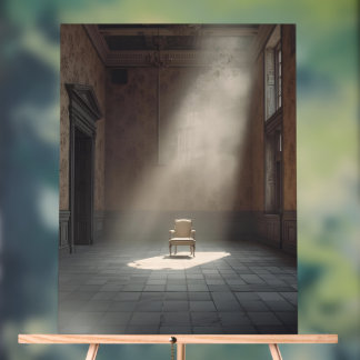 Señal Acrílica Solitary Light – Classical Interior Fine Art Print