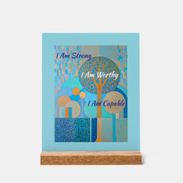 Señal Acrílica Soy Merecido Rótulo Acrílico