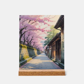 Señal Acrílica Spring Pathways of Kyoto