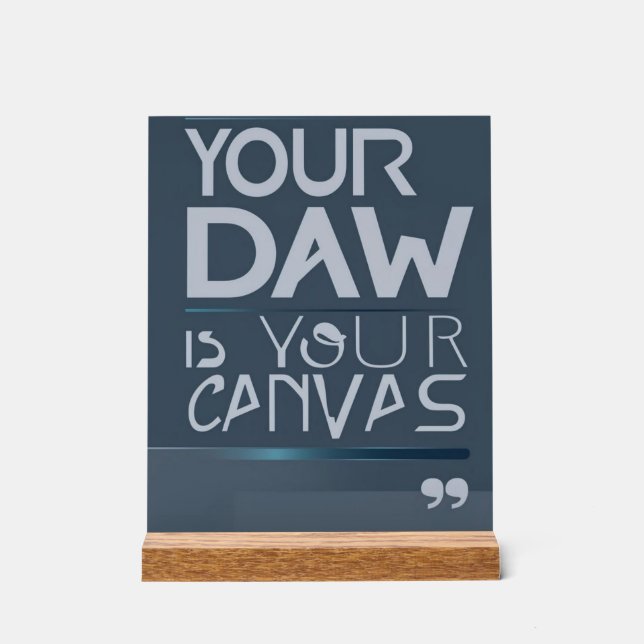 Señal Acrílica Su opción de disponibilidad 3 (Anverso)