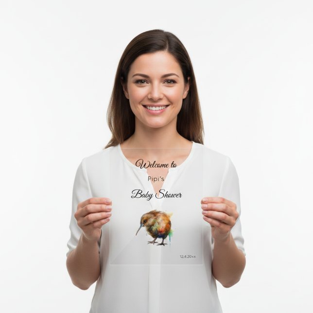 Señal Acrílica Sweet Pipi Kiwi, custom (Subido por el creador)