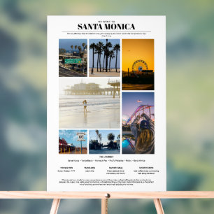 Señal Acrílica Tablero de Recuerdos de Viaje Personalizados