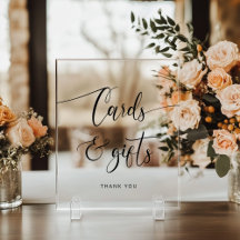 Tarjetas minimalistas y regalos