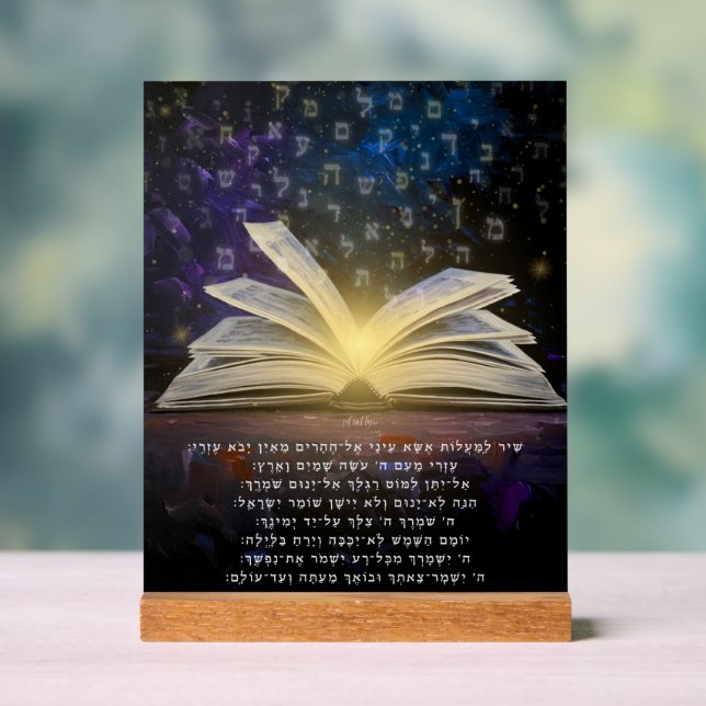 Señal Acrílica Tefillah (Neutral )