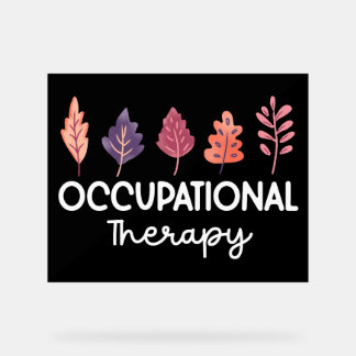 Señal Acrílica Terapia ocupacional - Terapia ocupacional