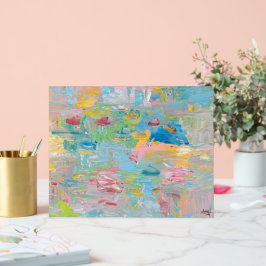 Señal Acrílica The Garden of Delight Poster 