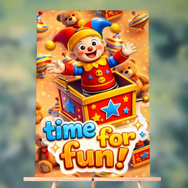 Señal Acrílica The jesters grand toybox toybox party (Neutral )