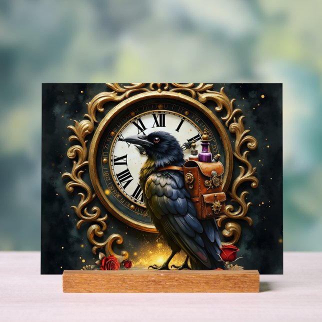 Señal Acrílica The Raven’s Clockwork Delivery  (Neutral )