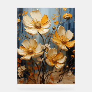 Señal Acrílica Ticksemilla - Impasto Floral