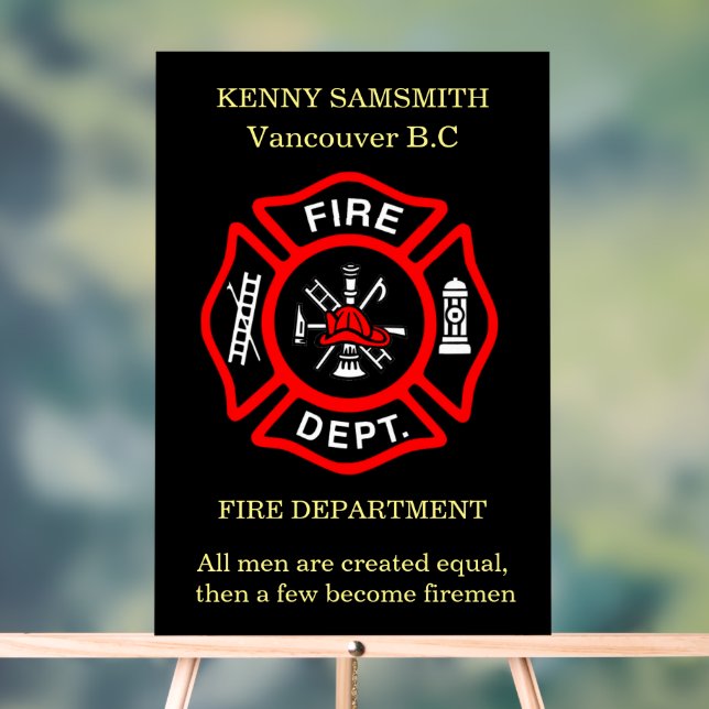 Señal Acrílica Todos los hombres son creados iguales, algunos se  (Neutral )