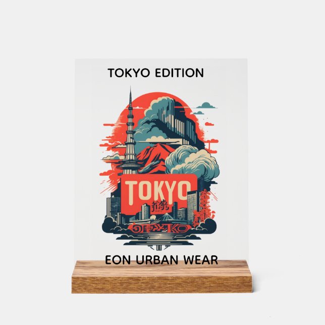 SEÑAL ACRÍLICA TOKYO EDITION (Anverso)