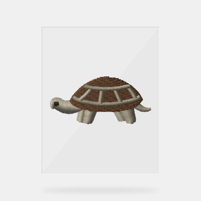 Señal Acrílica Tortuga (Anverso)