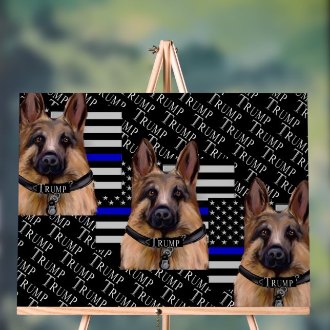 SEÑAL ACRÍLICA TRUMP 2024 (Neutral )