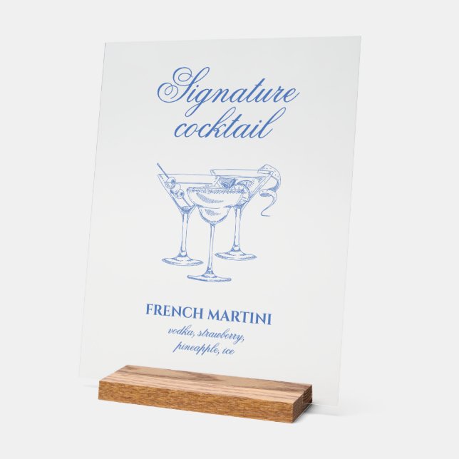 Señal Acrílica Último brindis en la costa Rótulo de Bachelorette  (Ángulo)