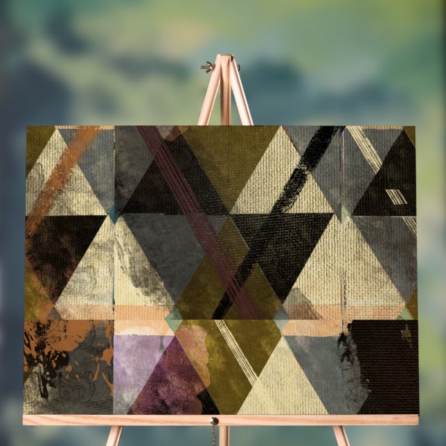 Señal Acrílica Un diseño abstracto moderno (Neutral )