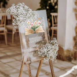 Señal Acrílica Un Nuevo Capítulo Está A Punto De Iniciar Baby Sho