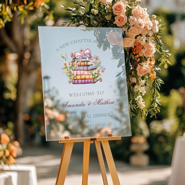 Señal Acrílica Un nuevo ensayo de un libro de capítulos de bienve (Subido por el creador)