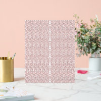 un papel pintado rojo y blanco con un patrón en él
