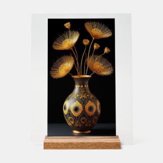 SEÑAL ACRÍLICA VASE TRES CHIC ET ELEGANT
