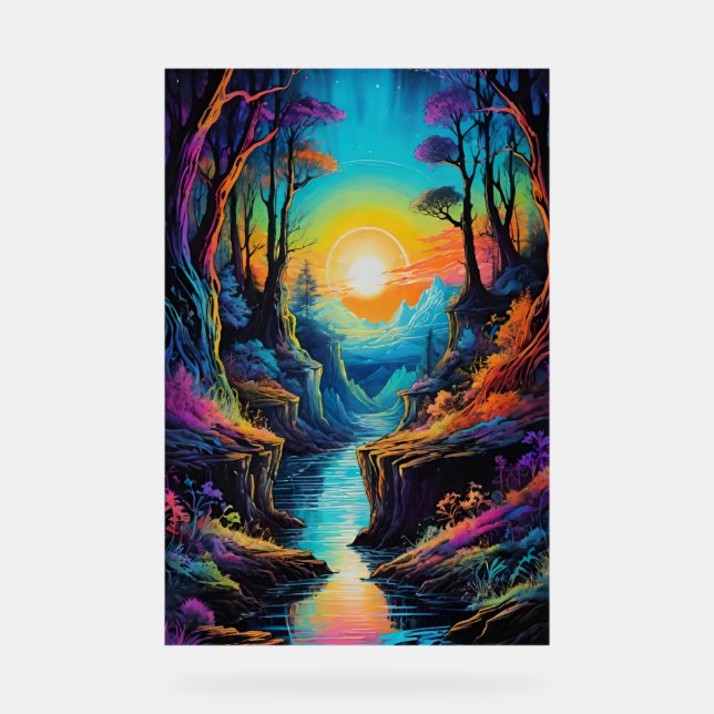 Señal Acrílica viaje natural (Anverso)