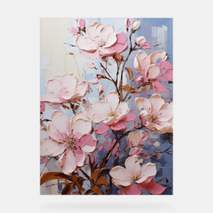 Señal Acrílica Vinca - Impasto Floral