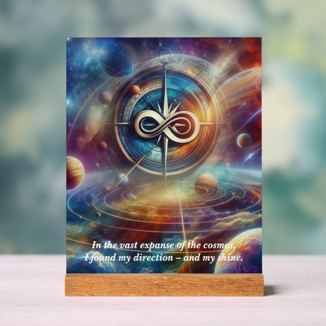 Señal Acrílica VTVB-COSMOSHINE1-AS - Acrylic Sign (Neutral )