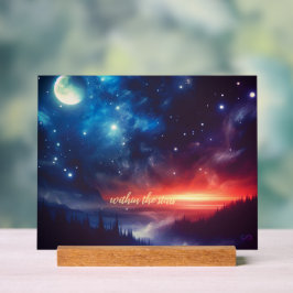 Señal Acrílica VTVB-WITHINTHESTARS-AS - Letrero de acrílico