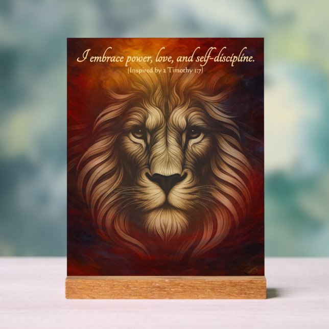 Señal Acrílica VTVR-EMBRACEPOWER-AS - Acrylic Sign (Neutral )