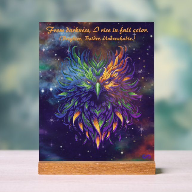 Señal Acrílica VTVR-PHOENIX6-BLUPUR-AS - Acrylic Sign (Neutral )