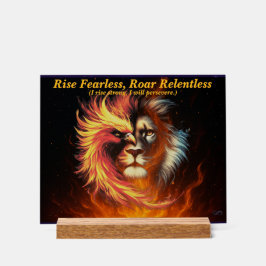 Señal Acrílica VTVR-PHOENIXLION36-AS - Letrero de acrílico