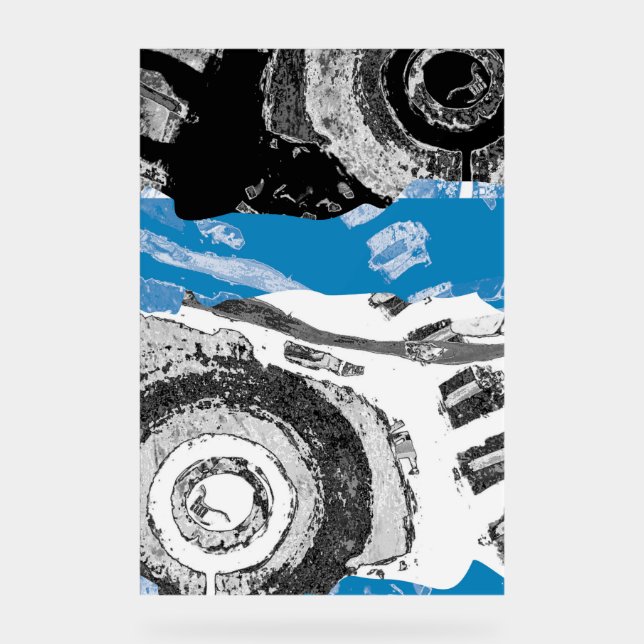 Señal Acrílica Wave Mechanism – Custom 20" x 30" Acrylic Sign (Anverso)