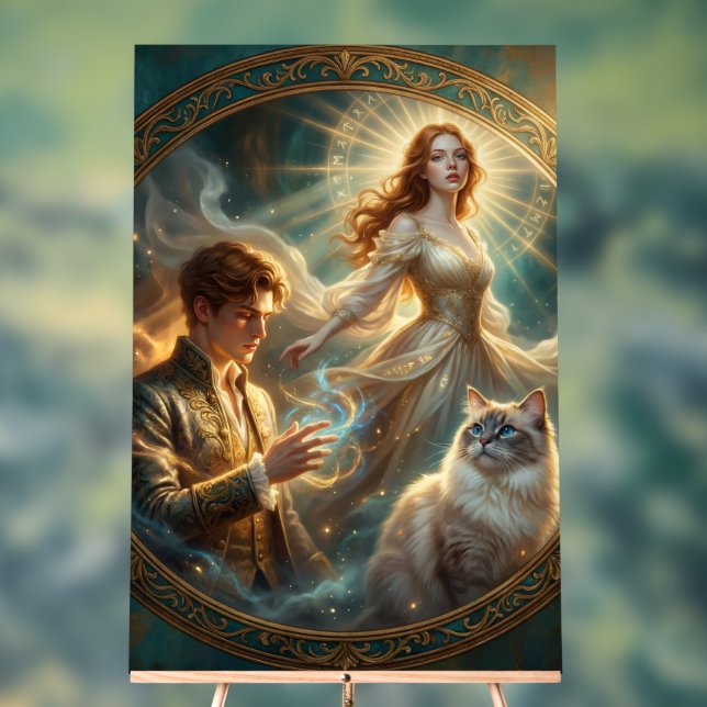 Señal Acrílica What If Your Cat Was Human Art Plaque – (Neutral )