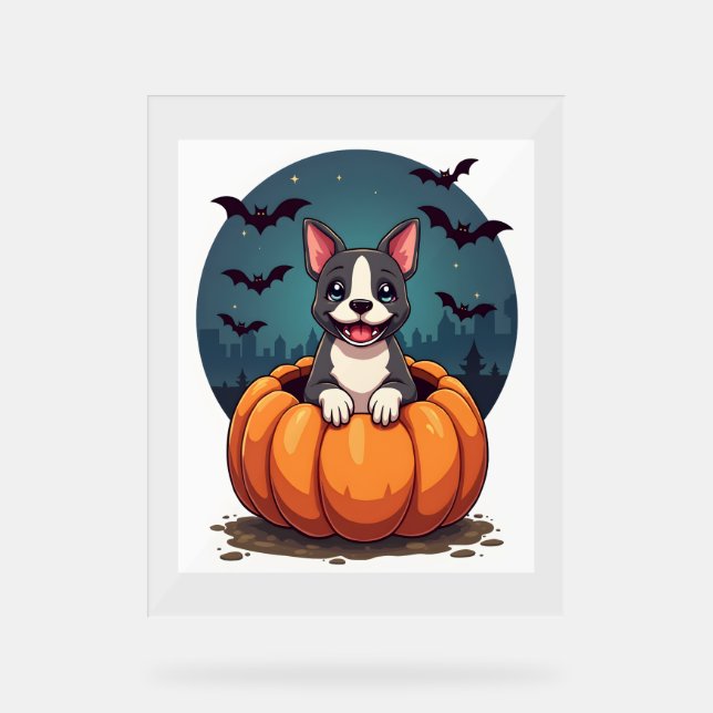 Señal Acrílica Witch Basset Brew (Anverso)