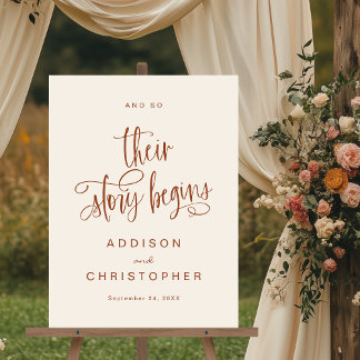 Señal Acrílica Y Así su historia comienza a viserar la bienvenida