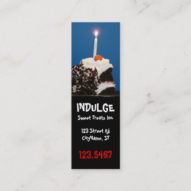 Señal adaptable de la tarjeta de visita de la (Anverso)