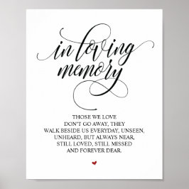 Señal conmemorativa en memoria amorosa en nuestro 