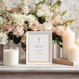 Señal conmemorativa Grace Stone In Loving Memory 5