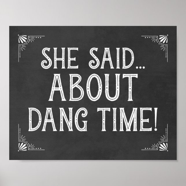 Señal de accesorio para foto de compromiso de boda (Frente)