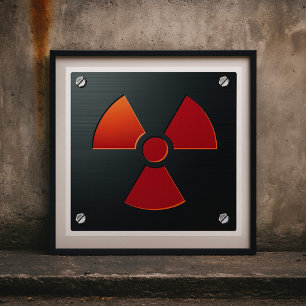 Señal de actividad radiactiva