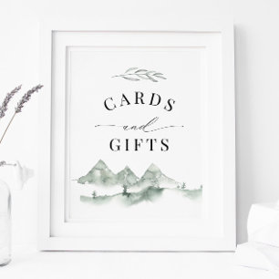 señal de aventura de "Tarjetas y regalos" de Green