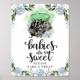 Señal de Baby Shower de Halloween para Niño: Bebés