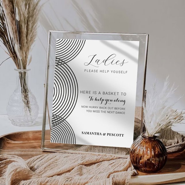 Señal de baño boda Boho (Subido por el creador)