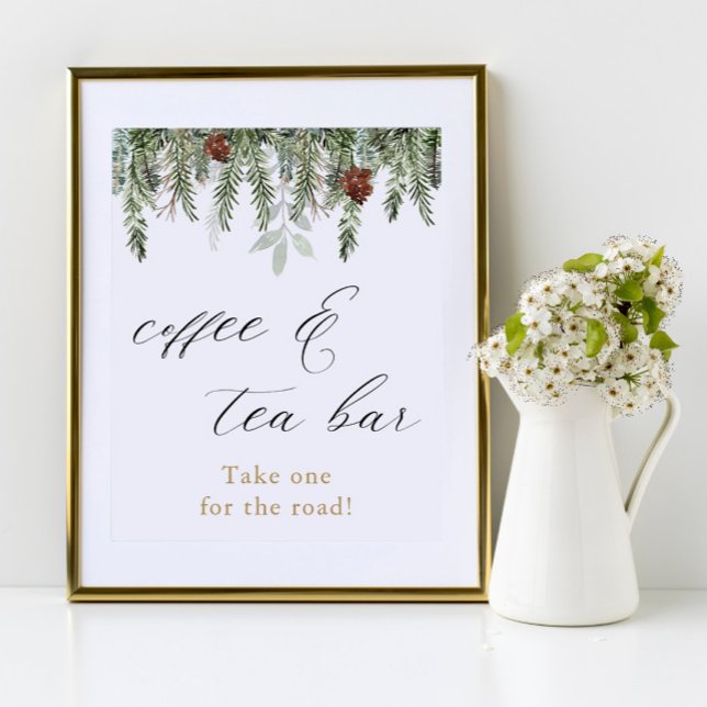 señal de barra de café y té de pinos invernales rú (Subido por el creador)