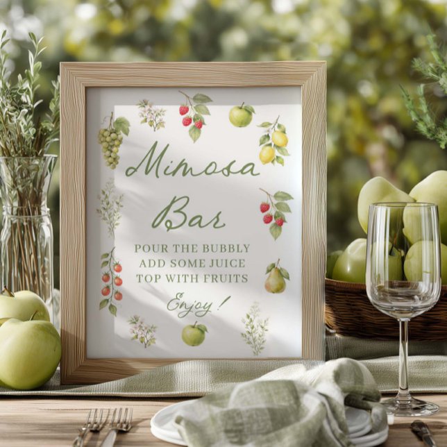 Señal de barra de mimosa para despedida de soltera (Subido por el creador)