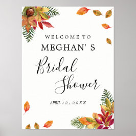 Señal de bienvenida Bridal Shower