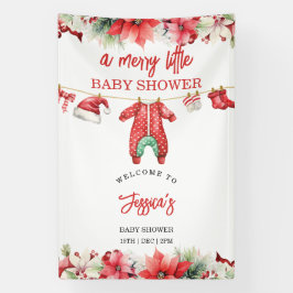 Señal de bienvenida de Baby Shower Feliz Pequeño n