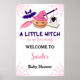 Señal de bienvenida de Baby Shower para calabaza r
